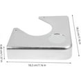 thumbnail image 5 of Qucyy Accessoires d'Assiette d'Angle table de Billard chrome Accessoires d'Assiette d'Angle table de Billard Garde d'Angle, 5 of 5