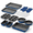 Blue, variant on 13-Piece Plum Nonstick Bakeware Set, Stackable Baking Pans for Cookies Cakes Roasting