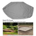 thumbnail image 3 of Waterproof Sandbox Cover With Drawstring, Protects Sand  Toys From Rain  Debris, Durable Polyester, 3 of 6