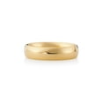 thumbnail image 4 of Men's 14K Solid Gold Comfort Fit Wedding Band, 5mm, High-Polish Ring, 14K Yellow Gold (Stamped for Authenticity), Size 7.5, 4 of 4