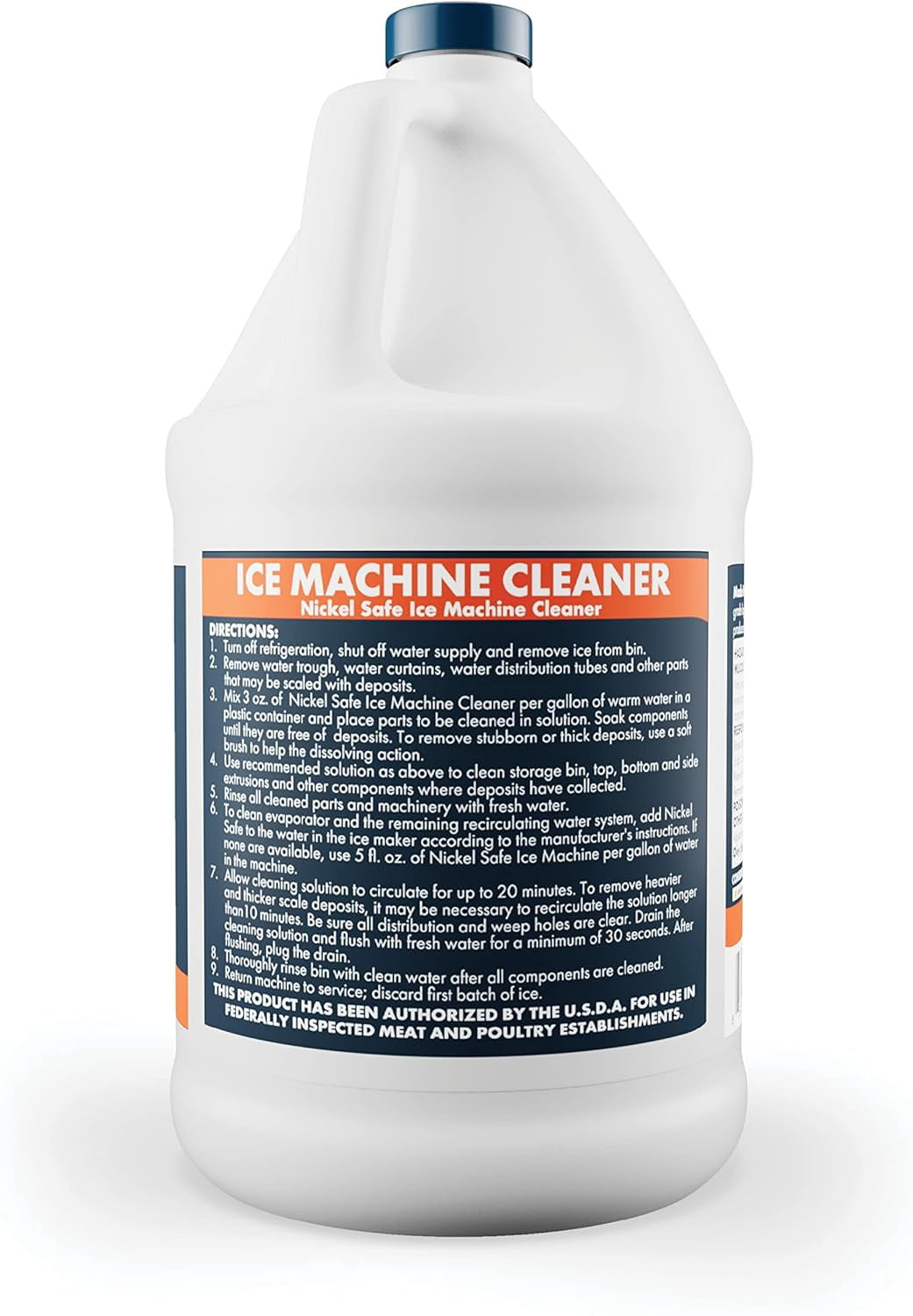 Made Here Co. Nickel Safe Ice Machine Cleaner 1 Gallon – Scale & Slime Remover, USDA Approved