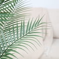 thumbnail image 4 of Artificial Areca Palm Plant 5 Feet Fake Palm Tree with 12 Trunks Faux Tree for Indoor Outdoor Modern Decoration Feaux Dypsis Lutescens Plants in Pot for Home Office Perfect Housewarming Gift, 4 of 7
