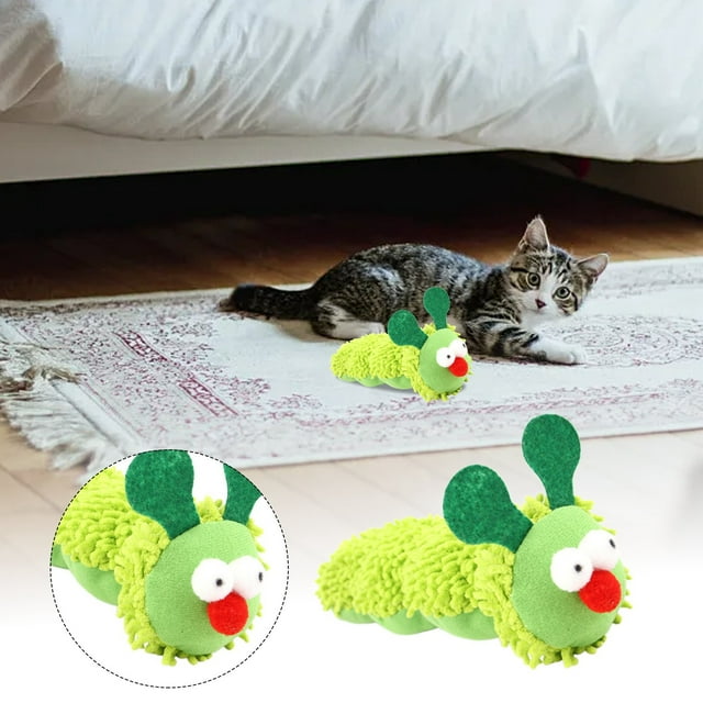 Jouet Interactif Couineur pour Chat, Jouet à Mâcher Ludique pour Chats