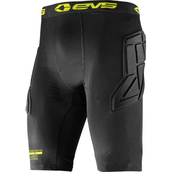 EVS Sports Men's Tug Bottom - Padded Short (Black, Small)