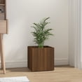 thumbnail image 3 of vidaXL Planter Box Brown Oak 40x40x40 cm Engineered Wood, 3 of 5