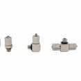 thumbnail image 1 of Cylinder mini micro pagoda PT quicktwist joint PL4M5 PC4/6M3M4M5M6 threeway PB(Elbow PL4 M5), 1 of 4