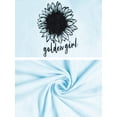 thumbnail image 3 of XCHQRTI Sunflower Shirts for Women Graphic Short Sleeve Tshirts Casual Summer Tee, 3 of 7