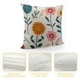 thumbnail image 4 of Jiayy  Flower Decorative Throw Pillow Cushion Covers for Home Bed Room Decor  Multicolor A, 4 of 5