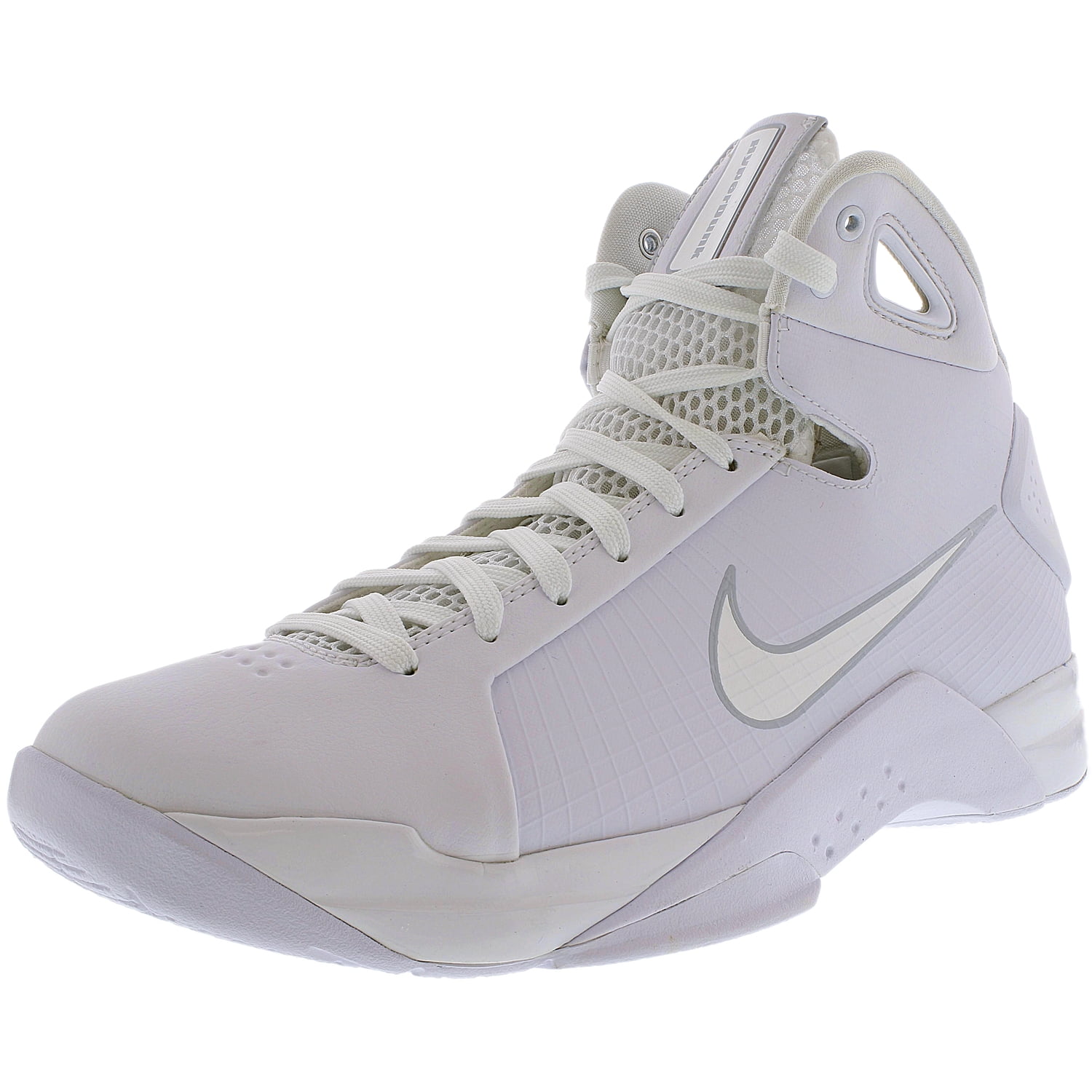 White nike basketball shoes