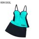 thumbnail image 2 of Traje de baño de dos piezas para mujer Trajes de baño tankini con estampado push up - Verde Zhivalor  BST3000265-6, 2 of 7