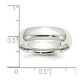 thumbnail image 2 of 925 Sterling Silver Solid Polished 6mm Comfort-Fit Band Size 6 Ring for Women and Men - 4.5 Grams, 2 of 2