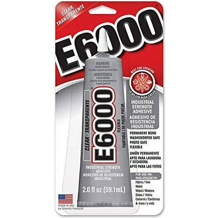 E6000 クラフト用 接着剤 透明 ボンド 手芸 ビーズ  237032 Eclectic Products 59.1ml
