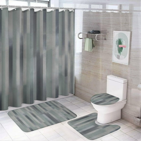 Shower Curtain sets for Bathroom Sets, Autumn Maple Leaves Pattern Printed on Shower Curtain and Liner Set, Great for Master Bath Beach House Modern Home, 72 x 72 inches
