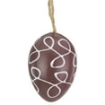 thumbnail image 4 of Set of 27 Spring Easter Egg Ornaments 2.25" - Brown, 4 of 6