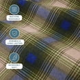 thumbnail image 3 of Juego de sábanas Bare Home de franela 100% algodón Full Voyageur Plaid, 3 of 9