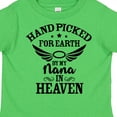 thumbnail image 4 of Inktastic Handpicked for Earth by My Nana in Heaven with Angel Wings Boys or Girls Toddler T-Shirt, 4 of 5
