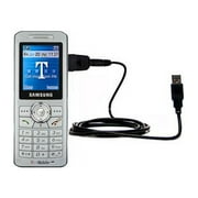 Classic Straight USB Cable suitable for the Samsung SGH-T509 with Power Hot Sync and Charge Capabilities - Uses Gomadic TipExchange Technology