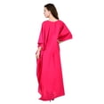 thumbnail image 5 of Women's Kafatan Maxi Summer Caftan Outfit Casual Dress Cover Ups Cotton Silk, Women Kaftans Dresses, S-3XL, Regular to Plus Size, 5 of 5
