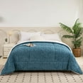 thumbnail image 6 of Shabby Elegance Tufted Boho Comforter, Sherpa Fleece Fuzzy Soft Cozy Comforter, 6 of 9