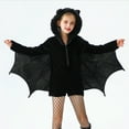 thumbnail image 4 of Ulitacool Onesies For Girls Halloween Kids Bat Little Show Funny Party Smiffys Bat Avenue Women'S Cozy Bat Long Sleeve Bodysuit Lovely Girl Clothing Xs Black, 4 of 7