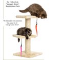 thumbnail image 5 of 5 Pack Replacement Worms for Wands Toy for Cat & Kitten, 5 of 5