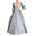 thumbnail image 7 of Halloween Renissance Dresses for Women Vintage Baroque Court Evening Prom Gowns Overlong Theatrical Cosplay Clothing, 7 of 7