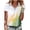 #255-Green, variant on Roncen Women's Polo Shirts Golf T Shirt Casual Zippered Top Short Sleeve Tee