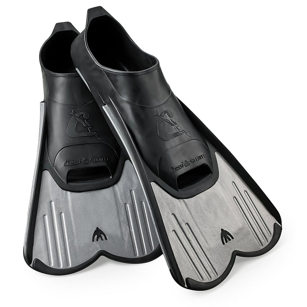 "Cressi Light, Swim Fins for Men, Women, Short Training Fins for