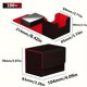 thumbnail image 3 of Caja de baraja de cartas coleccionables duradera para organización de almacenamiento TCG OCG, estuche de transporte de tarjetas MT para coche de juego coleccionable, capacidad para más de 80 o 100 ta, 3 of 5