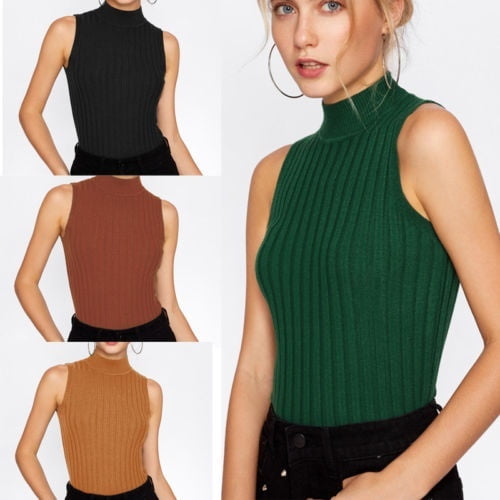 sleeveless tight shirt