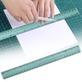 thumbnail image 3 of YardChic 10Pcs Ruler, Clear Plastic Ruler, Straight Ruler, Flexible Ruler, Plastic Ruler, Shatterproof Rulers with Inches and Centimeters, Plastic Drafting Measuring Ruler, Classroom Essentials, 3 of 5