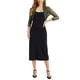 thumbnail image 2 of INSPIRAR CHIC Blusas Semitransparentes para Mujeres Elegantes con Mangas 3/4 Cárdigan Bolero Shrug Verde Ejército 2XL, 2 of 6