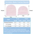 thumbnail image 6 of LQCrafK Cotton Newborn Baby Boys Hat Baby Beanie for Girls Newborn Hospital Hat Autumn Winter (4PCS-B,0-6 Months), 6 of 6
