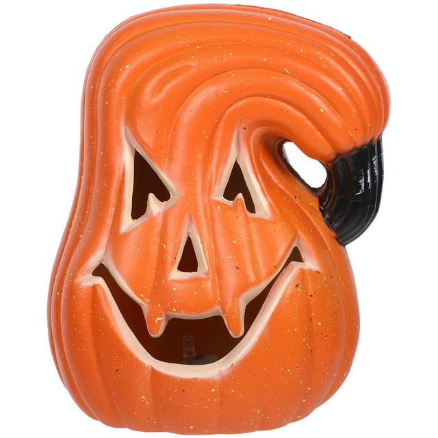 Shisuyan Lanterne Lumineuse d'Halloween Décorations de Citrouille d'Halloween avec Lumière LED