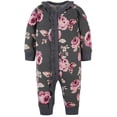 thumbnail image 3 of Modern Moments by Gerber Baby Girl Coverall & Accessory Set, 4-Piece (Newborn-3/6 Months), 3 of 6