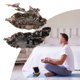 thumbnail image 5 of Quemadores de incienso soporte para varillas de cono cascada de aleación quemadores de incienso decoración de meditación budista adorno de aromaterapia fuente cascada de ANGGREK Otros, 5 of 8