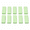 Green, variant on 5pcs Yellow Pencil Eraser, Compact Writing Eraser for Office Drafting Sketching Notes and Everyday Stationery Use