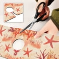 thumbnail image 6 of Yayeee Faucet Mat for Kitchen Sink 30" Diatomite Long Splash Guard Pad, Red Starfish, 6 of 7