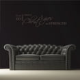 thumbnail image 4 of I Can Do All Things Through Christ Strength Wall Decal Sticker Bible Quote, 4 of 4