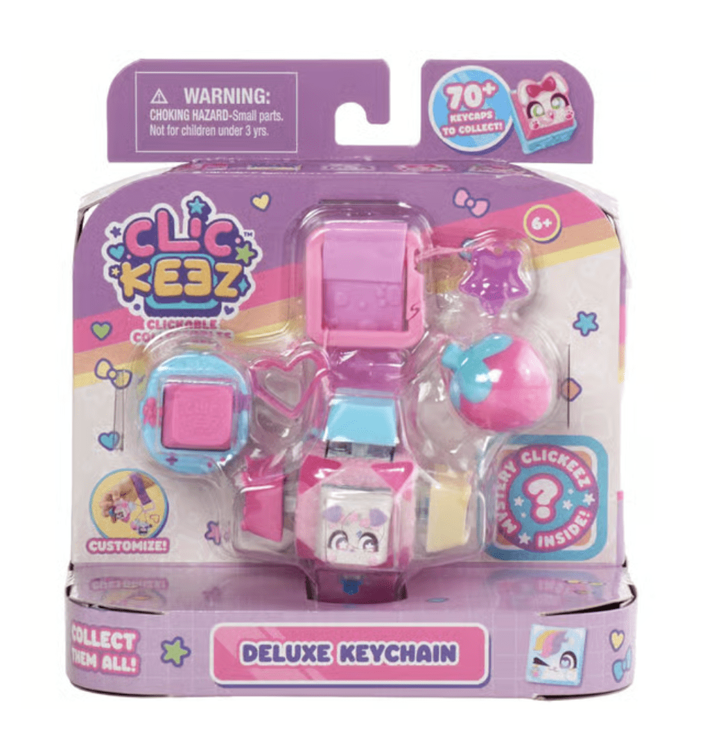 Clickeez™ Deluxe Keychain Fidget Cube Series 1