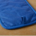 thumbnail image 4 of Martha Stewart Amber Floral Oven Mitt & Pot Holder Set 2-Pack, Blue/Green, OM: 7"x13" & PH: 7"x10", 4 of 14