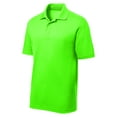 thumbnail image 5 of Yellow Rooster Men's PosiCharge RacerMesh Polo Shirts Neon Green M, 5 of 6