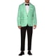 thumbnail image 2 of BLAZER DE PATRÓN DIAMANTE PARA HOMBRE INSPIRE CHIC, AJUSTE SLIM, CASUAL, LIGERO, CHAQUETA DEPORTIVA 2XL VERDE Y BLANCO, 2 of 5