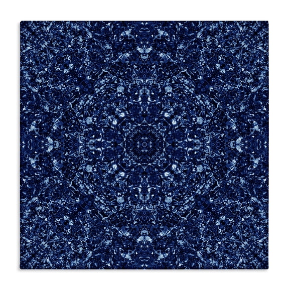 Stupell Industries Geometric Mosaic Pattern Abstract Painting Wrapped Canvas Art Print Wall Art, 17 x 17
