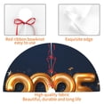 thumbnail image 4 of Sigee 2025 Happy New Year 6 for Christmas Decoration Tree Skirt Christmas Tree Skirt,Christmas home decor Holiday Tree Skirt Fits Christmas Tree-30", 4 of 7