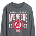 thumbnail image 3 of Marvel The Avengers - Property Of - Adult Long Sleeve Graphic T-Shirt, 3 of 5