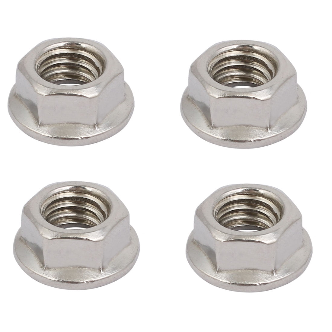 UNC 1/2"-13 1/4"-20 3/8"-16 5/16"-18 Hex Serrated Flange Nuts 304 A2 Stainless 