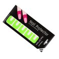 thumbnail image 4 of 10pcs Nail Protector Cover Nail Manicure tape nail Tools Nail Polish U Type Shield Anti-spill Peel Off Sticker, Cyan, 4 of 8