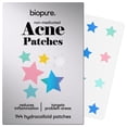 thumbnail image 1 of Parches hidrocoloides para acné BIOPURE – 144 parches de estrella para acné – Parches de espinillas de estrella y parche hidrocoloide para cara (colores surtidos en forma de estrella, 72 parches de 0., 1 of 5