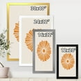 thumbnail image 4 of Designart 'Orange Radiant Sun I' Modern Framed Art Print, 4 of 4